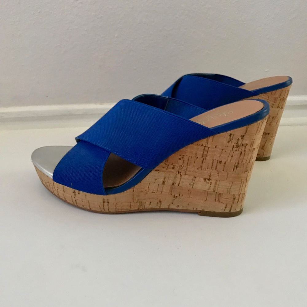 Charles by Charles Edward blue wedge